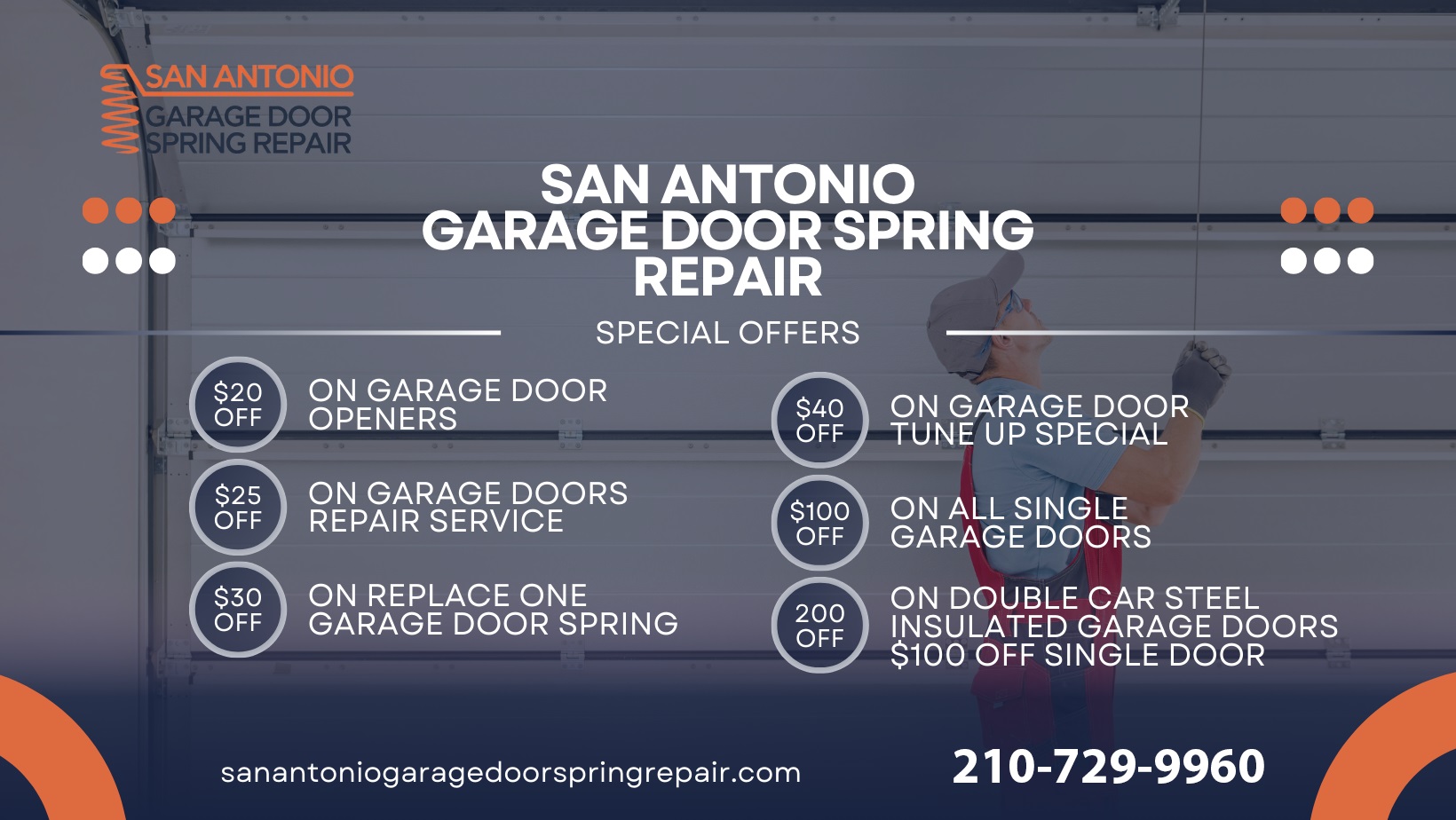 Garage Door Spring Replacement San Antonio